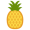 Pineapple emoji on HTC